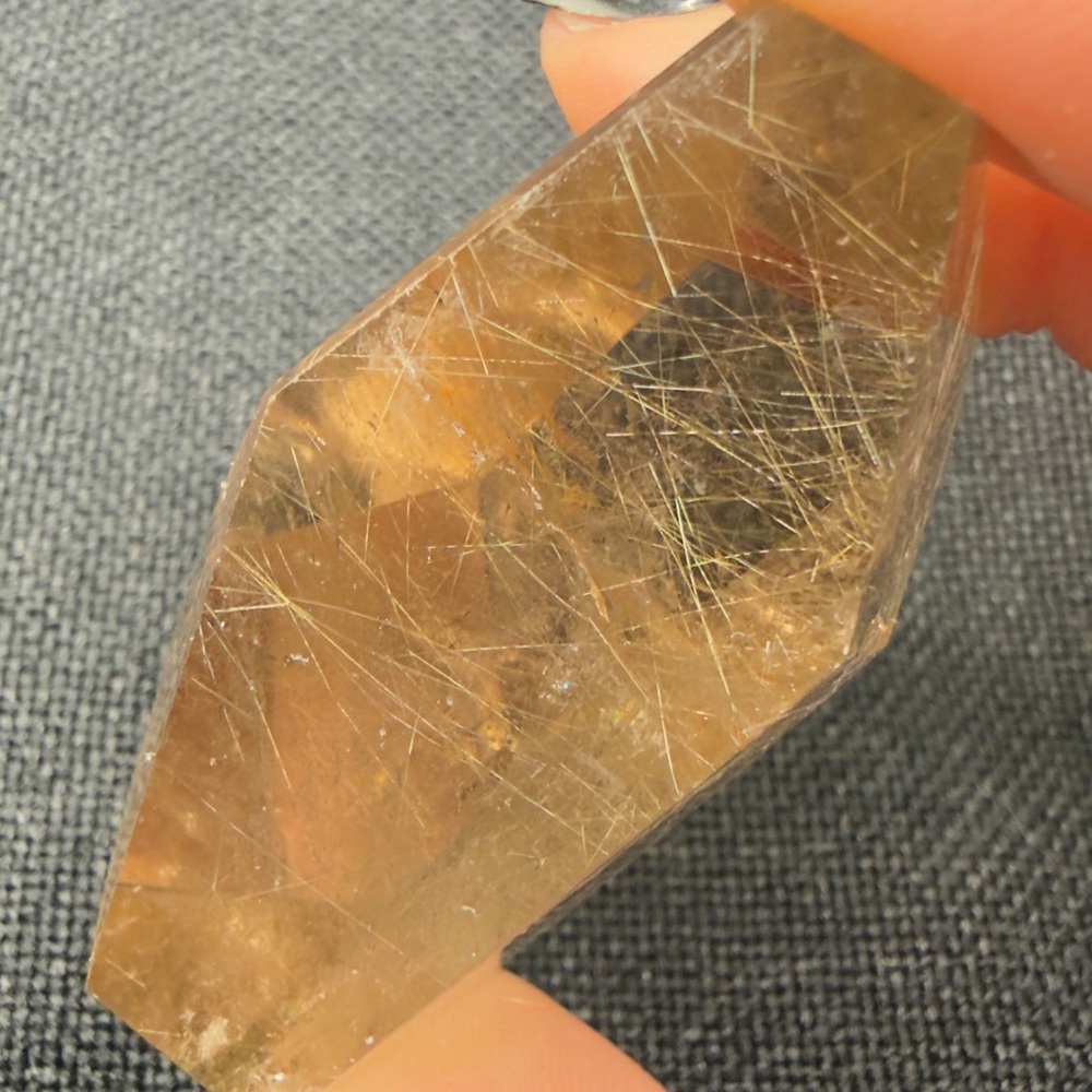 Smoky Rutilated Quartz Free Form - Picture 6 of 9